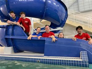 Slide into lifeguarding with us! Interested call us